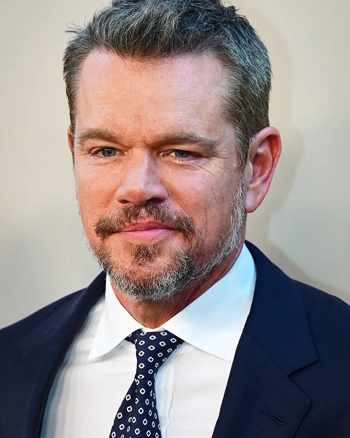 Matt Damon at the world premiere of The Odyssey