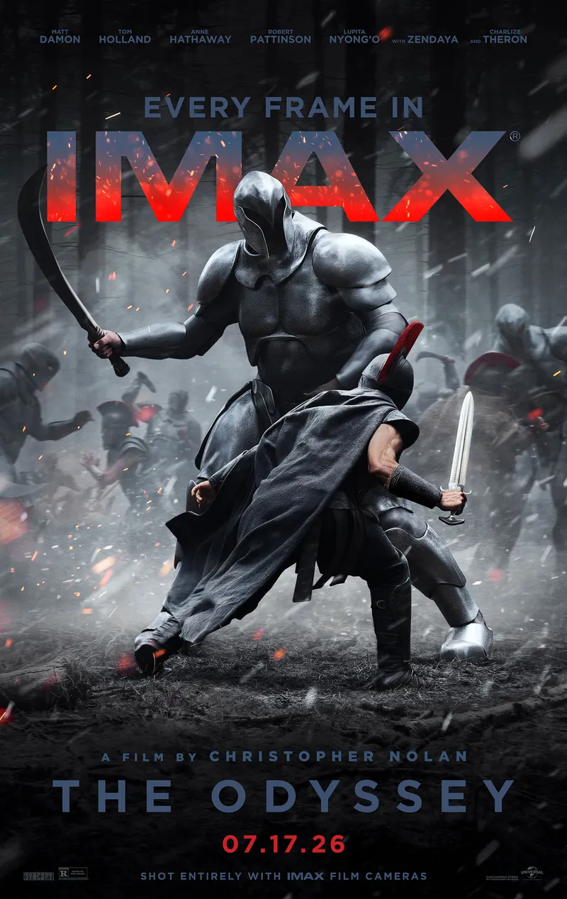 IMAX poster — Every frame in IMAX